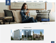 Tablet Screenshot of bersa.cl